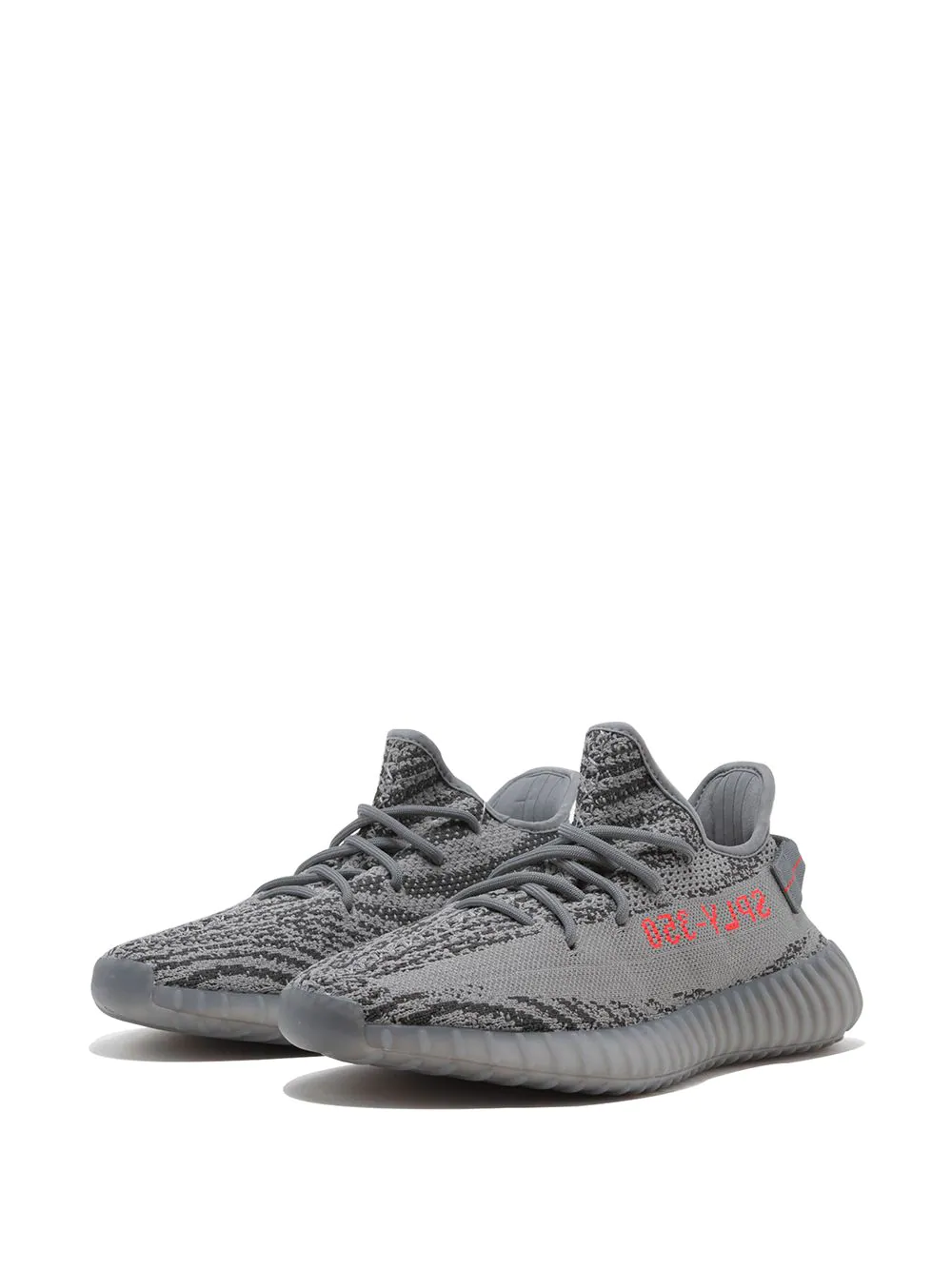 Adidas Yeezy Boost 350 V2 Beluga replica sneakers showcasing a sleek, stylish design with a grey and orange colorway, perfect for sneaker enthusiasts looking for high-quality shoes.