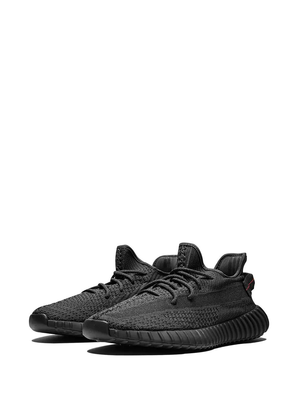 High-quality replica sneakers featuring the Adidas Yeezy Boost 350 V2 Black Static design, showcasing a sleek black upper, reflective detailing, and the signature Boost sole for comfort and style.