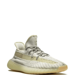 Adidas Yeezy Boost 350 V2 Lundmark Reflective sneakers displayed on a clean surface, showcasing the high-quality design and reflective detailing, perfect for sneaker enthusiasts looking for premium replica sneakers.
