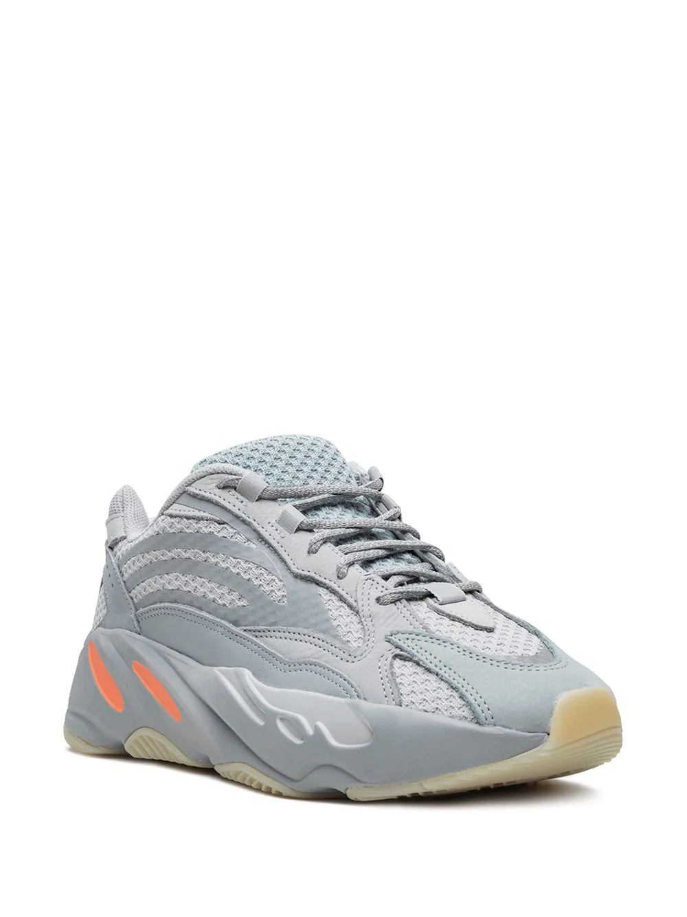 Adidas Yeezy Boost 700 V2 Inertia Sneakers - Stylish replica sneakers featuring a sleek grey and blue colorway, designed for comfort and fashion. Perfect for sneaker enthusiasts looking for high-quality shoes.
