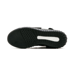 Adidas Yeezy 750 Boost Triple Black Sneakers - High-quality replica sneakers featuring a sleek all-black design, premium suede upper, and unique mid-cut silhouette, perfect for sneaker enthusiasts looking for stylish and affordable shoes.