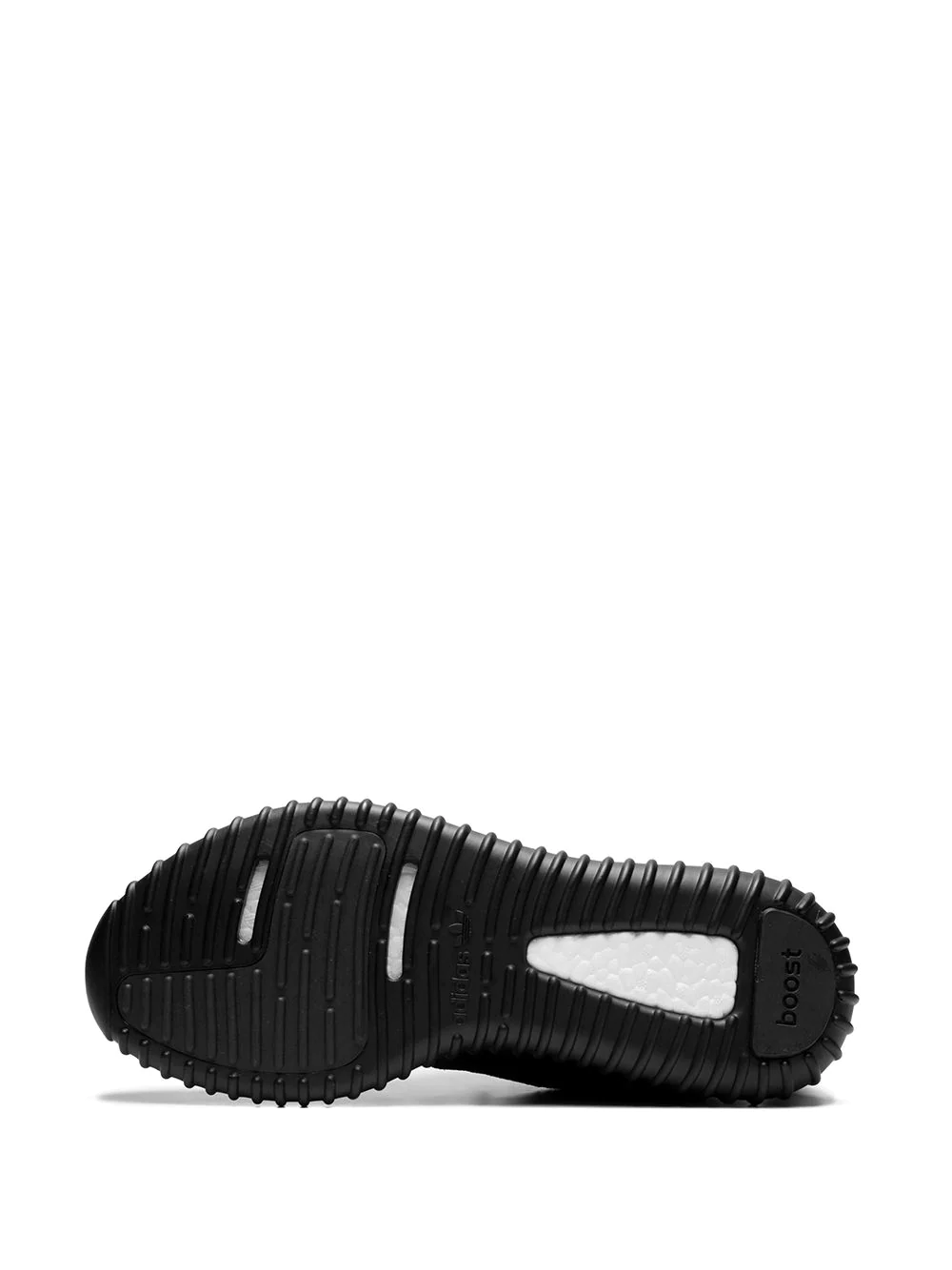 High-quality replica sneakers featuring the Adidas Yeezy Yeezy Boost 350 Pirate Black design, showcasing a sleek black knitted upper, iconic silhouette, and signature Boost midsole for ultimate comfort.