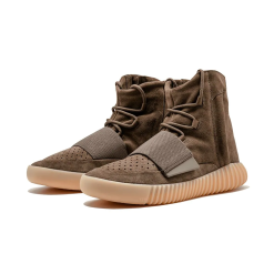 Adidas Yeezy Boost 750 replica sneakers displayed against a sleek background, featuring the iconic high-top design, premium materials, and unique colorway, perfect for sneaker enthusiasts looking for stylish shoes.