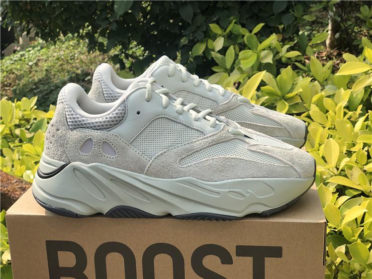 Adidas Yeezy Boost 700 Salt replica sneakers featuring a sleek gray and white design, with a cushioned sole and premium materials, perfect for sneaker enthusiasts seeking high-quality alternatives.