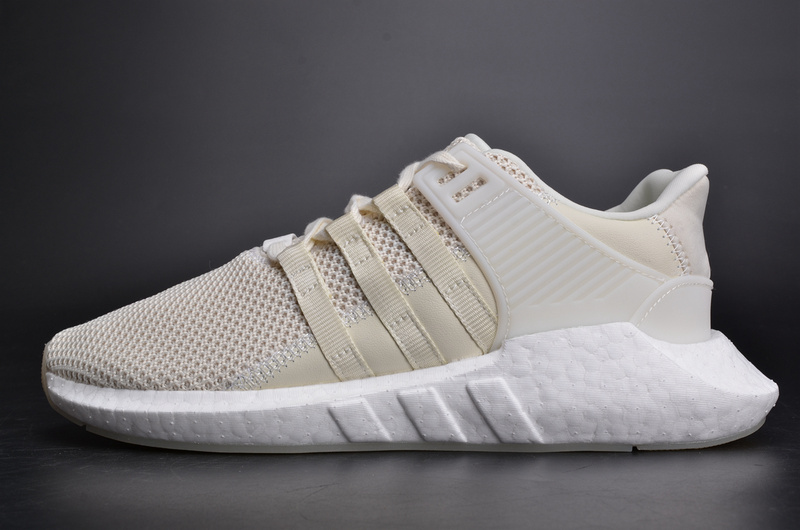 Adidas EQT Support 93 17 Cream BZ0586 high-quality replica sneakers showcasing a stylish cream colorway with classic design elements and modern comfort features.