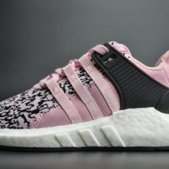 Adidas EQT Support 9317 Glitch Pink Black replica sneakers featuring a stylish design with a combination of pink and black colors, ideal for sneaker enthusiasts looking for high-quality alternatives.