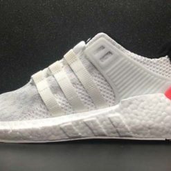Adidas EQT Support 9317 White Red replica sneakers featuring a sleek design with a white mesh upper, red accents, and a durable rubber sole, perfect for sneaker enthusiasts seeking high-quality replicas.