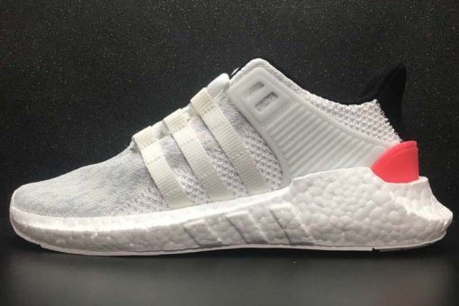 Adidas EQT Support 9317 White Red replica sneakers featuring a sleek design with a white mesh upper, red accents, and a durable rubber sole, perfect for sneaker enthusiasts seeking high-quality replicas.