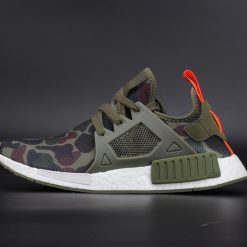 Adidas NMD XR1 Olive Duck Camo replica sneakers featuring a distinctive camouflage design, comfortable fit, and premium craftsmanship for sneaker enthusiasts.