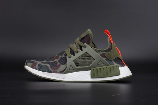 Adidas NMD XR1 Olive Duck Camo replica sneakers featuring a stylish camo design, premium materials, and a sleek silhouette perfect for casual wear and sneaker enthusiasts.