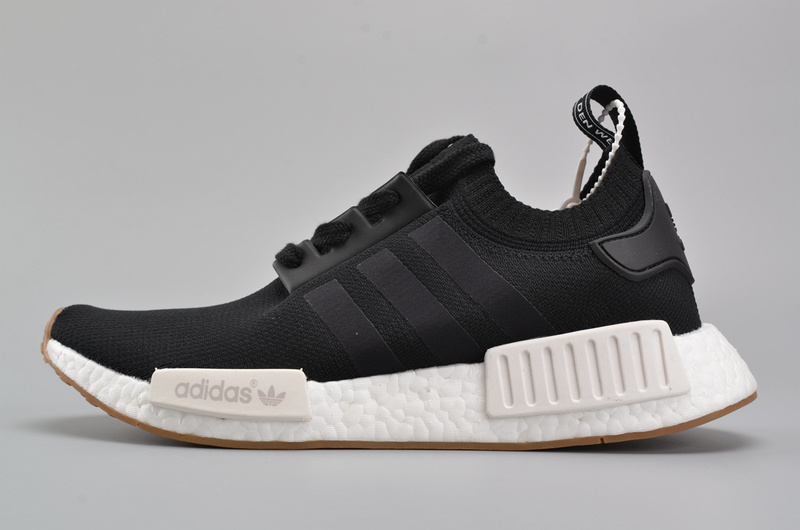 Adidas NMD R1 Gum Pack Black BY1887 high-quality replica sneakers featuring a sleek black upper, contrasting gum sole, and signature NMD cushioning for a stylish and comfortable fit.