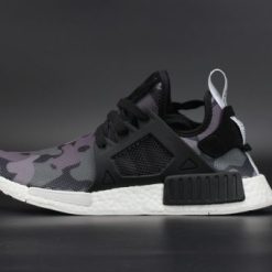 Adidas NMD XR1 Black Duck Camo replica sneakers showcasing a stylish camouflage design with a sleek silhouette, perfect for sneaker enthusiasts seeking high-quality footwear.