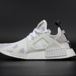 Adidas NMD XR1 White Duck Camo replica sneakers featuring a stylish camo pattern and premium materials for a high-quality look and feel.