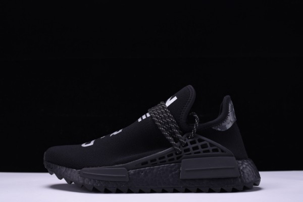 Adidas Pharrell X NMD Human Race You Nerd replica sneakers featuring a vibrant multicolor design and unique text, ideal for sneaker enthusiasts looking for high-quality alternatives.