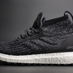 Adidas Ultra Boost ATR Mid Oreo S82036 replica sneakers featuring a stylish black and white patterned upper, designed for comfort and performance, ideal for sneaker enthusiasts looking for high-quality alternatives.