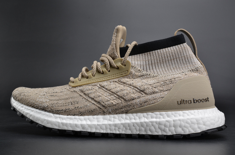 Adidas Ultra Boost ATR Mid Trace Khaki CG3001 replica sneakers featuring a stylish khaki upper, cushioned midsole, and a sleek design perfect for both casual wear and athletic performance.