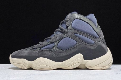 Adidas Yeezy 500 High Slate replica sneakers featuring a stylish gray mesh and suede upper, cushioned midsole, and a durable rubber outsole, perfect for sneaker enthusiasts looking for high-quality alternatives.