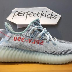 Adidas Yeezy Boost 350 V2 Blue Tint high-quality replica sneakers showcasing the stylish design and distinctive colorway perfect for sneaker enthusiasts.