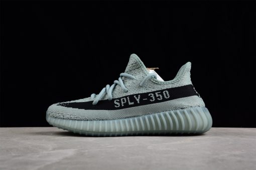 Adidas Yeezy Boost 350 V2 Salt replica sneakers featuring a sleek gray upper, signature side stripe, and comfortable Boost cushioning, perfect for casual wear and sneaker enthusiasts.