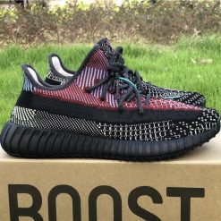 Adidas Yeezy Boost 350 V2 Yecheil high-quality replica sneakers showcasing a vibrant and multicolored design, perfect for sneaker enthusiasts and collectors.