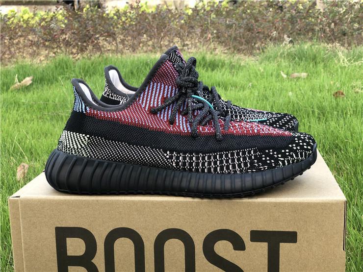 Adidas Yeezy Boost 350 V2 Yecheil high-quality replica sneakers showcasing a vibrant and multicolored design, perfect for sneaker enthusiasts and collectors.