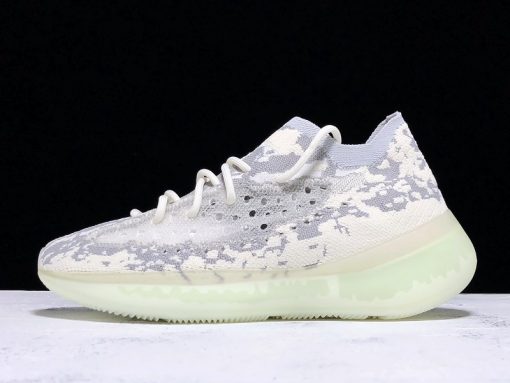 Adidas Yeezy Boost 380 Alien replica sneakers featuring a distinct patterned upper and Boost cushioning for comfort and style, perfect for sneaker enthusiasts and collectors.
