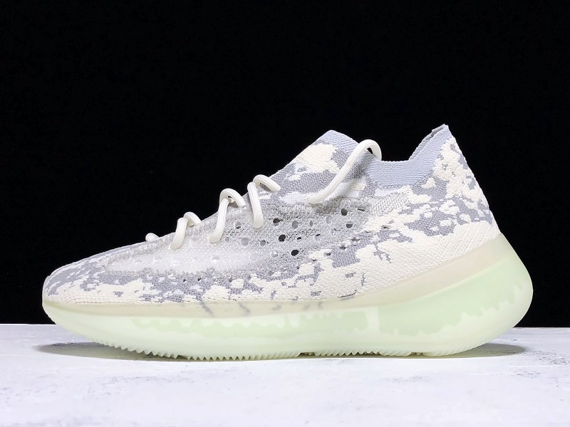 Adidas Yeezy Boost 380 Alien FV3260 high-quality replica sneakers featuring a unique alien-patterned upper and comfortable Boost cushioning for stylish and casual wear.