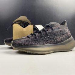 Adidas Yeezy Boost 380 Onyx Reflective replica sneakers featuring a sleek black upper with reflective detailing, designed for style and comfort, perfect for sneaker enthusiasts seeking high-quality replicas.
