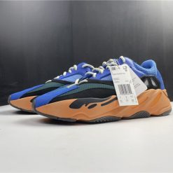 Adidas Yeezy Boost 700 Bright Blue replica sneakers featuring a vibrant blue colorway, premium materials, and a sleek silhouette ideal for sneaker enthusiasts and casual wear.