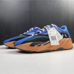 Adidas Yeezy Boost 700 Bright Blue replica sneakers featuring a vibrant blue colorway, premium materials, and a stylish silhouette perfect for sneaker enthusiasts.