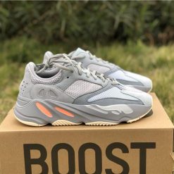 Adidas Yeezy Boost 700 Inertia Gray EG7597 high-quality replica sneakers showcasing a stylish gray upper with unique design elements.