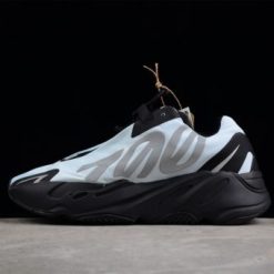 Adidas Yeezy Boost 700 Mnvn Blue Tint replica sneakers featuring a sleek design and vibrant blue hue, perfect for style and comfort enthusiasts.