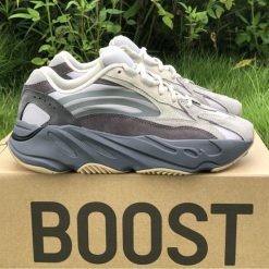 Adidas Yeezy Boost 700 V2 Tephra replica sneakers featuring a sleek gray and brown colorway, comfortable cushioning, and a modern silhouette ideal for sneaker enthusiasts.