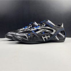 Wholesale Luxury Balenciaga Drive Black Blue Sneaker, high-quality replica sneakers featuring a sleek design, premium materials, and distinct color combination for a stylish look.