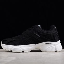 Balenciaga Phantom Black White Sneaker replica sneakers featuring a sleek black and white design, perfect for style enthusiasts seeking high-quality alternatives.