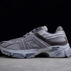 High-quality replica sneakers featuring the Wholesale Luxury Balenciaga Phantom Grey Sneaker model, showcasing a stylish design with a grey colorway and modern detailing.