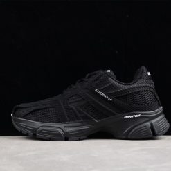 Balenciaga Phantom Triple Black Sneaker replica sneakers featuring a sleek all-black design with a comfortable silhouette, perfect for streetwear enthusiasts seeking high-quality alternatives.