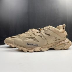 High-quality Wholesale Luxury Balenciaga Track Coffee Sneaker showcasing a stylish design with trending colors, perfect for sneaker enthusiasts seeking premium replica sneakers.