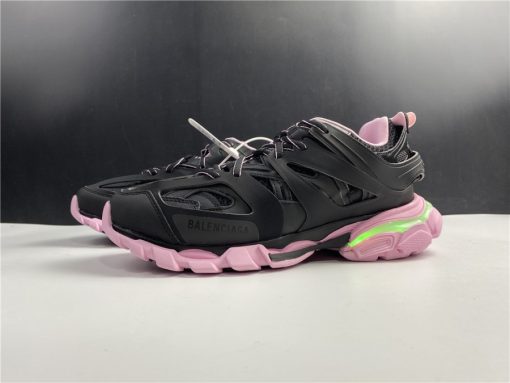 Balenciaga Track LED Black Pink Sneaker high-quality replica sneakers showcasing a stylish design with vibrant colors and intricate detailing perfect for sneaker enthusiasts.