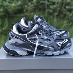 Balenciaga Track 2 Charcoal Sneaker, featuring a stylish design and high-quality materials, perfect for sneaker enthusiasts looking for premium replica sneakers.