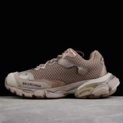 Beige Wholesale Luxury Balenciaga Track 3 Sneakers showcasing a stylish and high-quality design ideal for sneaker enthusiasts.