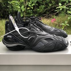 Balenciaga Tyrex Black Sneaker - high-quality replica sneakers featuring a sleek black design, innovative cushioning, and a modern silhouette, perfect for stylish footwear enthusiasts.