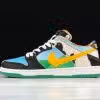 High-quality replica sneakers featuring the Ben Jerrys x Nike SB Dunk Low Chunky Dunky design, showcasing a colorful and unique ice cream-inspired pattern with vibrant hues and a stylish silhouette.