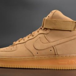High-quality replica Nike Air Force 1 High Flax sneakers displayed on a neutral background, showcasing their distinct design and colorway, ideal for sneaker enthusiasts seeking stylish replica sneakers.