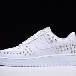 Nike Air Force 1 Low 07 XX Star Studded White replica sneakers showcasing a stylish design with star embellishments, perfect for sneaker enthusiasts looking for high-quality alternatives.