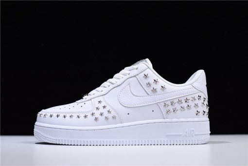 Nike Air Force 1 Low 07 XX Star Studded White replica sneakers showcasing a stylish design with star embellishments, perfect for sneaker enthusiasts looking for high-quality alternatives.