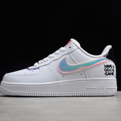Nike Air Force 1 Low Have A Good Game replica sneakers featuring a sleek design, premium materials, and vibrant color accents, perfect for sneaker enthusiasts and collectors.