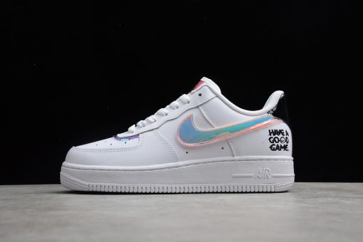 Nike Air Force 1 Low Have A Good Game replica sneakers showcasing a stylish design with premium materials, perfect for sneaker enthusiasts and collectors.
