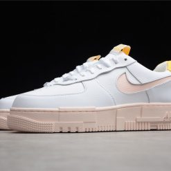 Nike Air Force 1 Pixel Arctic Orange replica sneakers showcasing a stylish design with a vibrant orange colorway, featuring a chunky midsole and modern silhouette, perfect for sneaker enthusiasts seeking high-quality replicas.