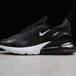 Nike Air Max 270 Black White replica sneakers showcasing a sleek and stylish design with high-quality craftsmanship, perfect for sneaker enthusiasts and casual wearers alike.